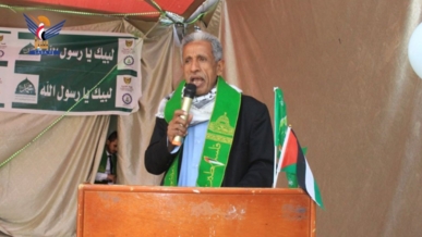 فعالية خطابية بكلية الجزيرة بصنعاء بذكرى المولد النبوي وثورة الـ 21 من سبتمبر