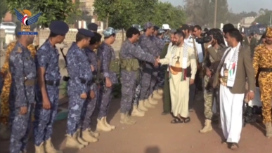 تفقد الجرحى في مستشفيي ذمار العام والوحدة التعليمي الجامعي