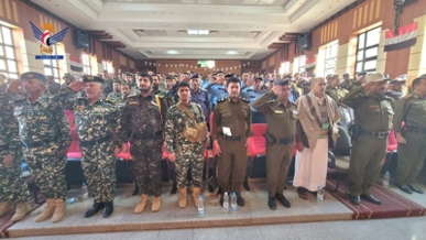  أمن محافظة حجة تحيي الذكرى السنوية للشهيد القائد