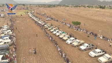 قبائل المربع الغربي بحجة تعلن في نكف قبلي مسلح الجاهزية لأي تصعيد من قبل العدو