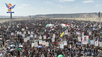 صعدة تحتشد في 45 مسيرة وفاء لدماء الشهداء وتتويجاً لعامين من العطاء