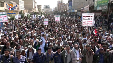 الضالع.. ٢٠ مسيرة ووقفة جماهيرية دعما وإسناد لغزة