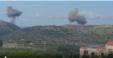 طيران العدو الإسرائيلي يشن سلسلة غارات على جنوب لبنان