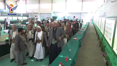 أمين العاصمة يفتتح معرض صور شهداء مديرية معين