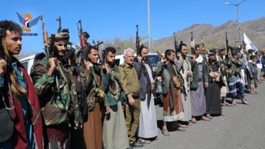 قبائل السبرة بإب تعلن الاستعداد والجهوزية وتُبارك الإنجاز الأمني 