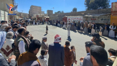 وقفات حاشدة بأمانة العاصمة تأكيدًا على استمرار التعبئة واستعدادًا للجولة القادمة