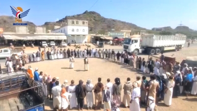 وقفات حاشدة في ريمة تحت شعار "جهوزية واستعداد .. والتعبئة مستمرة"