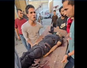 ستة شهداء فلسطينيين و30 مصابا بقصف سوق الصحابة في غزة