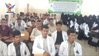 تنفيذ برنامج توعوي للسلامة المرورية بمديرية الخبت بالمحويت