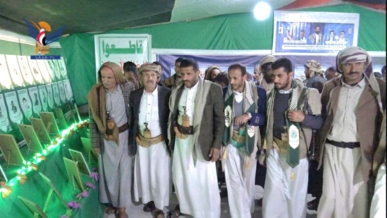 صنعاء.. وقفة وافتتاح معرض وزيارات أسر الشهداء في مديرية الحصن بالذكرى السنوية للشهيد