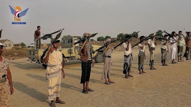 حجة.. قبائل 'ميدي' تؤكد الجاهزية للرد على تصعيد العدو الأمريكي - الصهيوني 