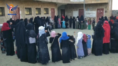 فعالية لمكتب تنمية المرأة بالحيمة الداخلية بسنوية شهيد القرآن ووقفة تضامن مع غزة