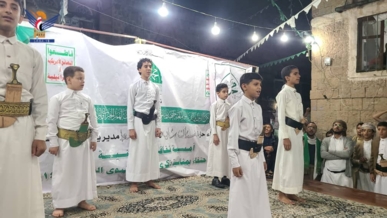 أمسية بمديرية صنعاء القديمة احتفاءً بالمولد النبوي