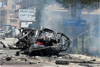 شهيد لبناني جراء قصف طيران العدو الصهيوني سيارة في البقاع الغربي