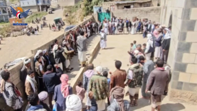 مسيرات ووقفات شعبية بإب وفاءً لدماء الشهداء وثباتا على الموقف