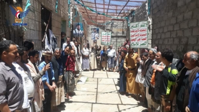 نزلاء الإصلاحية المركزية بالضالع ينظمون وقفة تضامنية مع غزة