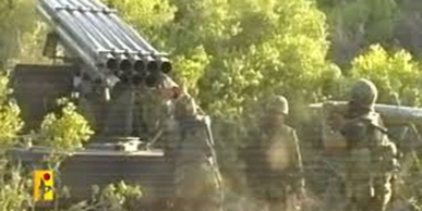 المقاومة اللبنانية تقصف بصواريخ الكاتيوشا مستوطنة ميرون والمستوطنات المحيطة بها