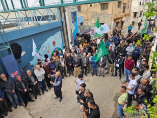 حماس تنظم وقفة في مخيم "الجليل" بلبنان دعماً لغزة والضفة وتضامناً مع الأسرى