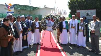 قيادات السلطة القضائية تزور أضرحة الشهداء الصماد والرهوي والغماري 