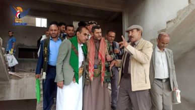 تفقد انشطة دورات "طوفان الأقصى" ومستوى الأداء بجامعة الضالع