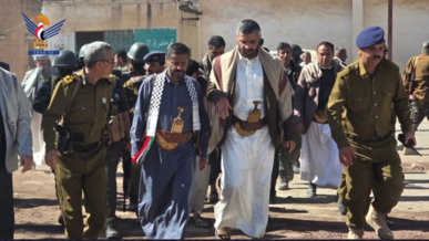 البخيتي والمؤيد يفتتحان أربعة مشاريع في إصلاحية ذمار