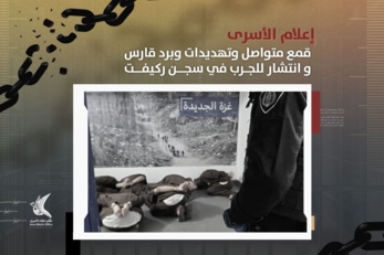 إعلام الأسرى:قمع متواصل للأسرى الفلسطينيين في سجن ركيفت الصهيوني