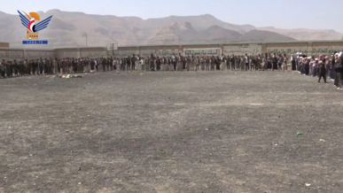 وقفات طلابية بمديريتي عمران وذيبين تضامنا مع غزة وتنديدا بجرائم التجويع والإبادة