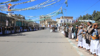 وقفة للسلطة المحلية بصعدة تنديداً بالإساءة للقرآن الكريم وتأكيدًا على الجهوزية