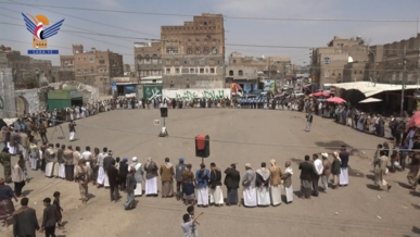 وقفات في المنار وذمار مباركة وتأييدا للإنجاز الأمني في كشف خلايا التجسس