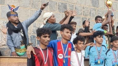 فريق النورس يتوج ببطولة "أبطال غزة" للقدم في كشر بحجة