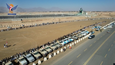 صعدة.. وقفة لقبائل مديريات الصعيد تعلن النفير العام لمواجهة أي تصعيد ضد اليمن