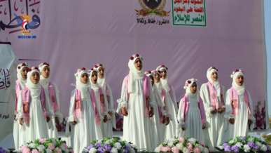  التعبئة العامة بالهيئة النسائية تنظم فعالية مركزية بأمانة العاصمة بذكرى ميلاد الزهراء  