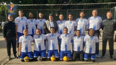 فريق الداخلية يهزم الخدمة المدنية ويبلغ نصف نهائي بطولة الوزارات والمؤسسات للكرة الطائرة