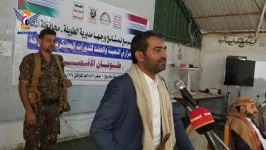 المحويت.. لقاء موسع لمشايخ ووجهاء مديرية الطويلة في إطار التعبئة وتعزيز الجاهزية