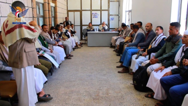 تنفيذي ريمة يناقش مستوى تحصيل الموارد المالية تنفيذي ريمة يناقش مستوى تحصيل الموارد المالية