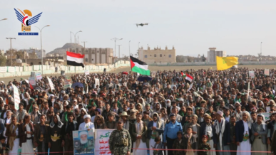 تعز.. 84 مسيرة حاشدة تأكيدا على الجهوزية لمواجهة العدو