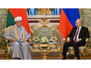 سلطنة عمان وروسيا تؤكدان دعمهما للجهود الدولية من أجل التوصل إلى وقف فوري لإطلاق النار في غزة