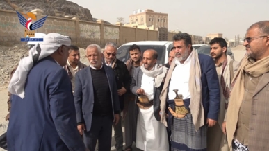 تفقد سير العمل في صيانة عدد من شوارع مدينة البيضاء