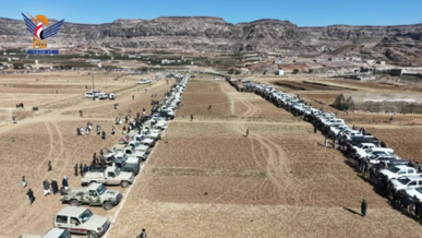 نكف قبلي حاشد لقبائل الطويلة بالمحويت استعداد للجهوزية ونصرة للقرآن الكريم