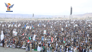 مسيرات حاشدة بصعدة تأكيدًا على الثبات والجاهزية لكل الخيارات