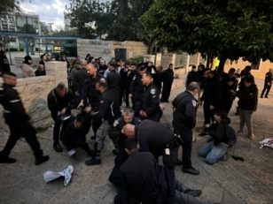 العدو يعتقل عدد من المشاركين في وقفة بحيفا المتحلة منددة بالإبادة على غزة 