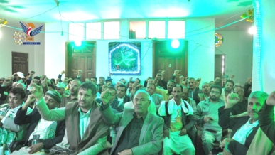 فعالية للمكاتب التنفيذية بمديرية شعوب في أمانة العاصمة بذكرى المولد النبوي