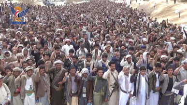 مسيرات حاشدة بمأرب تحت شعار "لن نتهاون أمام إبادة غزة واستباحة الأمة ومقدساتها"