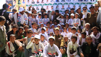 افتتاح معرض شهداء حيي جدر والحضن في بني الحارث بأمانة العاصمة