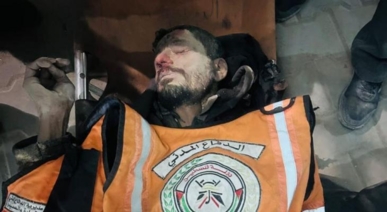 استشهاد ضابط فلسطيني بالدفاع المدني شمال غزة