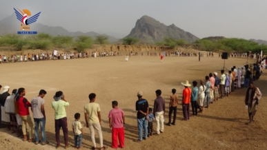 وقفتان في القناوص والزيدية بالحديدة إعلاناً للنفير العام  