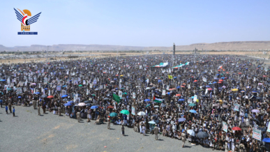 مسيرات حاشدة بصعدة إعلاناً للتصعيد في مواجهة جريمة الإبادة والتجويع في غزة