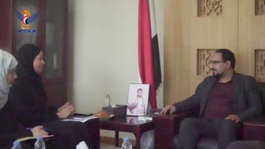 وكيل وزارة الخارجية يلتقي رئيسة اللجنة الدولية للصليب الأحمر باليمن