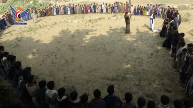 مسيرات ووقفات طلابية في شدا وغمر والظاهر بصعدة تضامناً مع غزة