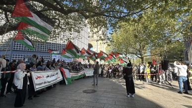 تظاهرة في برلين تطالب بوقف الإبادة الجماعية في غزة